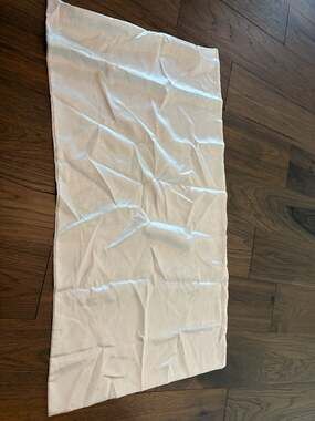 Kitsch Satin Pillowcase Ivory Standard